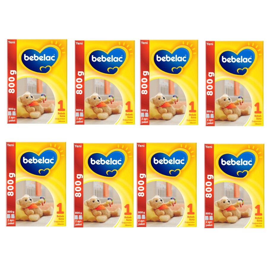 1 Numara Devam Sütü 800 gr X 8 Adet - 1