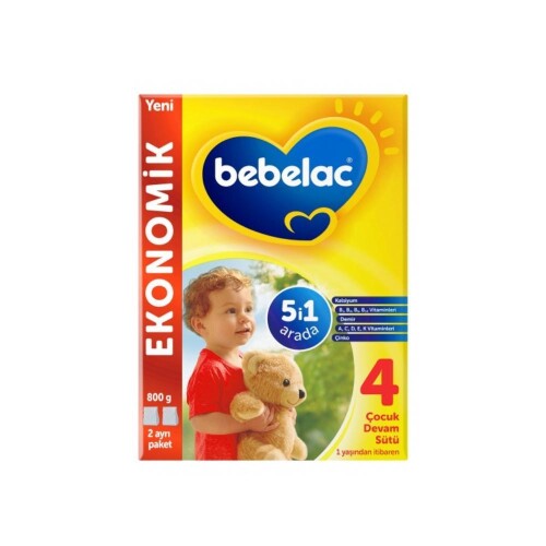 4 Numara Çocuk Devam Sütü 1 Yaşından İtibaren 800gr - Bebelac