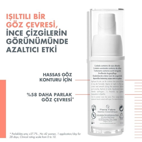 Avene A-Oxitive Yaşlanma Karşıtı Göz Çevresi Kremi 15 ml - 4