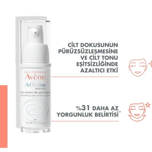 Avene A-Oxitive Yaşlanma Karşıtı Göz Çevresi Kremi 15 ml - 3