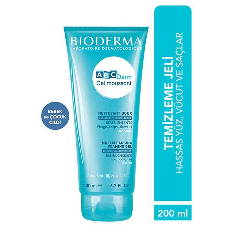 Abcderm Gel Moussant Temizleme Jeli 200ml - 2