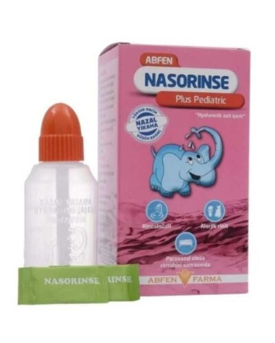 Abfen Nasorinse Plus Pediatric Yüksek Hacimli Nazal Yıkama - Abfen Farma