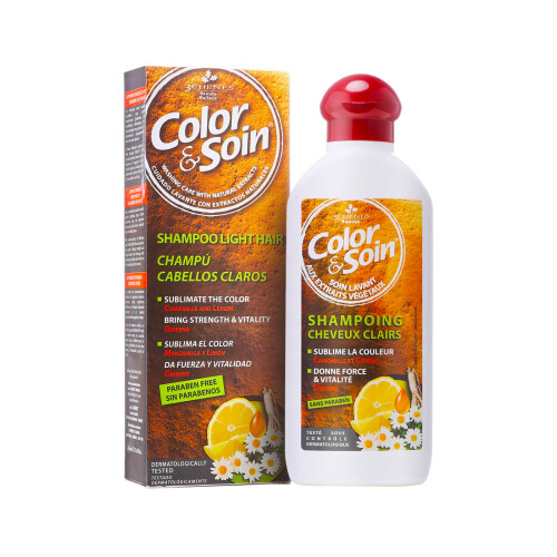 Açık Renk Saçlar İçin Şampuan 250 ml - Color Soin
