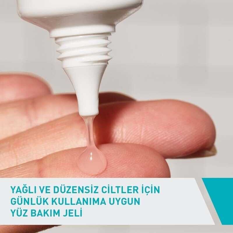 Akneye Eğilimli Cilter için Yüz Bakım Jeli 40 ml - 2