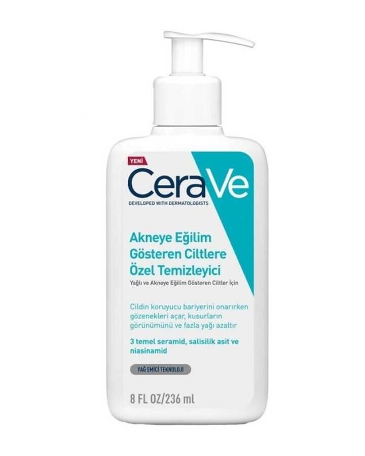 Akneye Eğilimli Ciltlere Özel Temizleyici 236 ml - 1