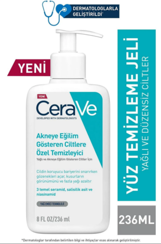 Akneye Eğilimli Ciltlere Özel Temizleyici 236 ml - 2