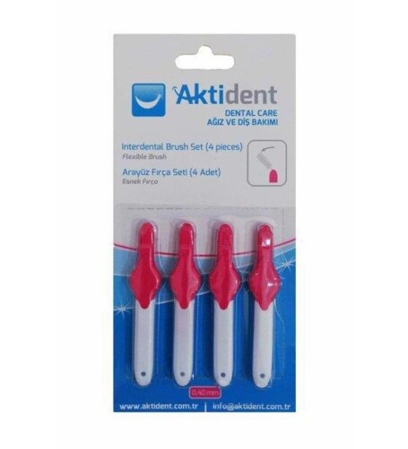 Aktident Arayüz Fırçası Pembe 1.8 Mm 4 Adet - Tepe