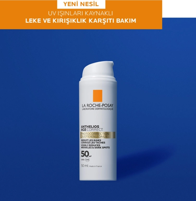 Anthelios Age Correct SPF 50 Kırışıklık Karşıtı Krem 50 ml - 3