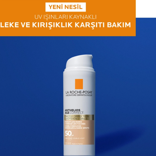 Anthelios Age Correct SPF+50 Tinted Güneş Kremi 50 ml - 2