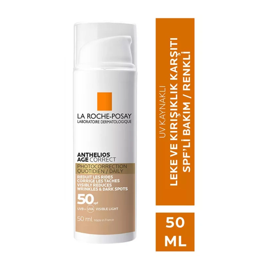 Anthelios Age Correct SPF+50 Tinted Güneş Kremi 50 ml - 4