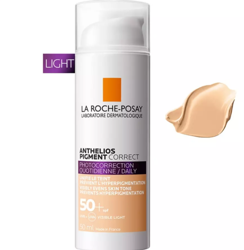 Anthelios Pigment Correct Renkli Güneş Kremi SPF50+ 50ml Light - 3