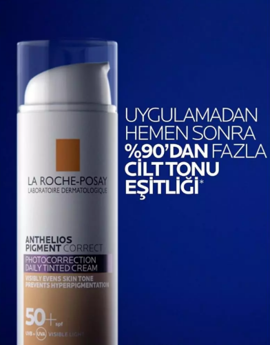 Anthelios Pigment Correct Renkli Güneş Kremi SPF50+ 50ml Light - 4