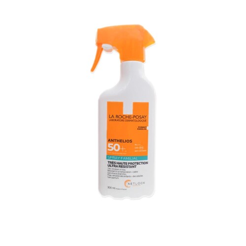Anthelios Spray Familial SPF50+ Çocuk Ve Yetişkinlerde Hassas Ciltler Yüz Ve Vücut Spreyi 300ml - La Roche Posay
