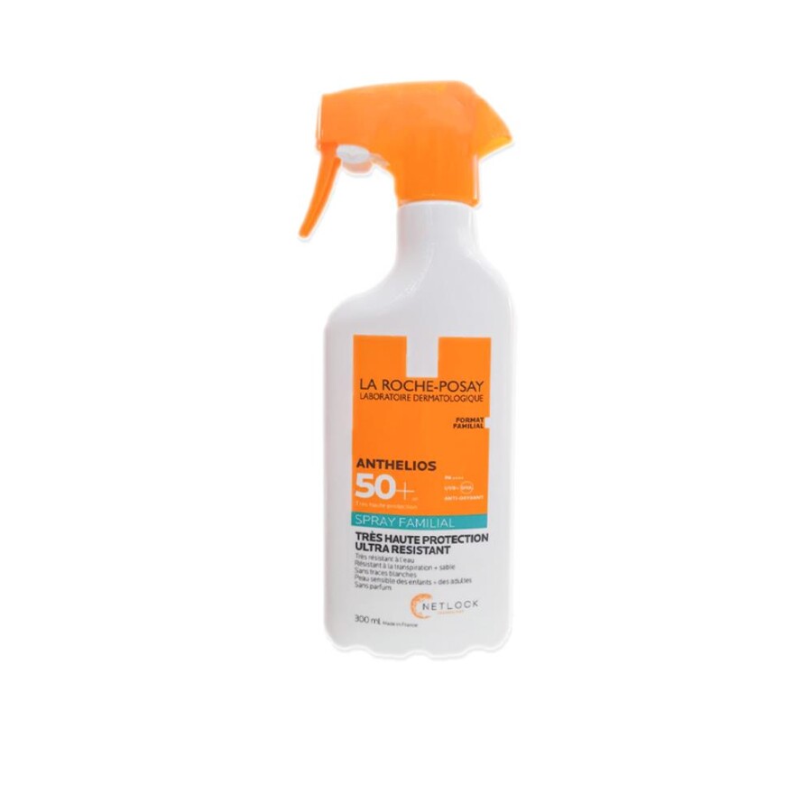 Anthelios Spray Familial SPF50+ Çocuk Ve Yetişkinlerde Hassas Ciltler Yüz Ve Vücut Spreyi 300ml - 1