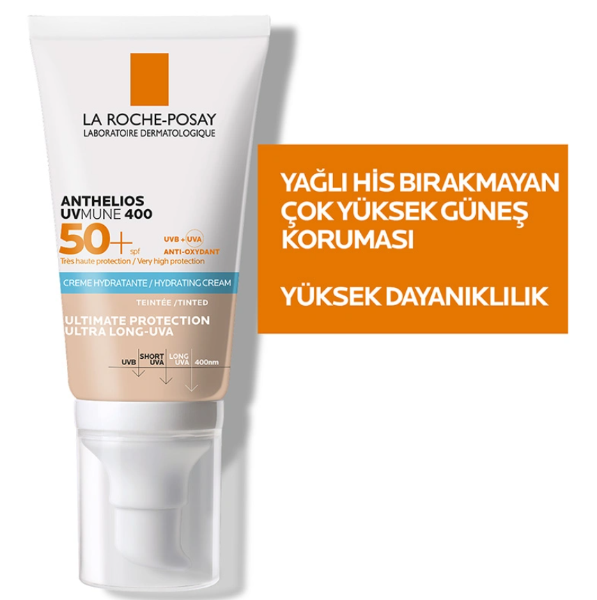 Anthelios UVMune SPF50+ Nemlendirici Güneş Kremi 50 ml - Renkli - 4