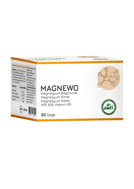 Anti Magnewo Efervesan Magnezyum 30 Saşe - 1