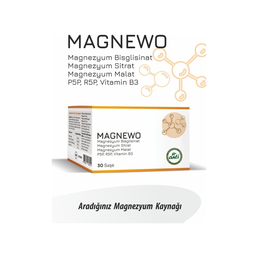Anti Magnewo Efervesan Magnezyum 30 Saşe - 2