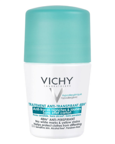 Anti-Mark Terleme Karşıtı Deodorant Roll On İz Bırakmayan 50 ml - Vichy