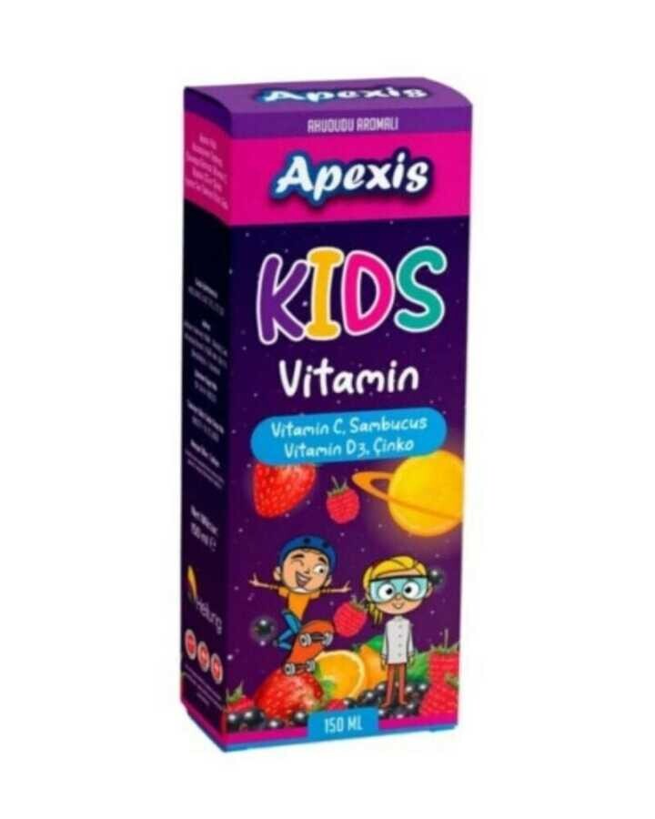 Apexis Kids Sambucus Şurup 150 ML - 1