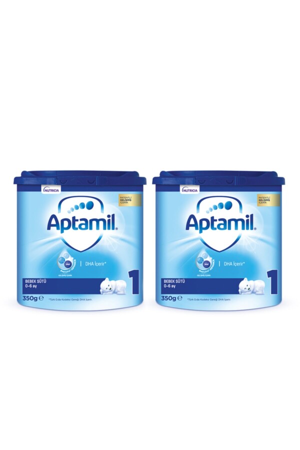 Aptamil 1 Bebek Sütü 350 Gr 0-6 Ay Akıllı Kutu X 2 Adet - 1