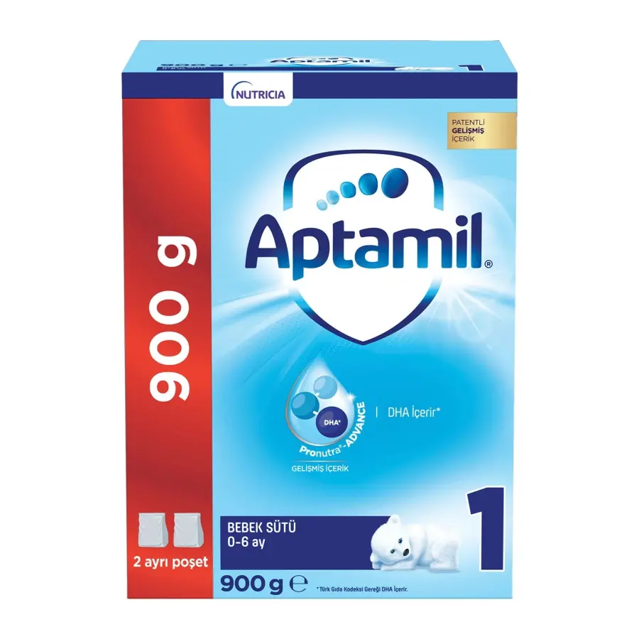 Aptamil 1 Devam Sütü 0-6 Ay 900 g - 1