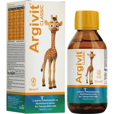 Argivit Classic Multivitamin Ve Multimineral İçeren Takviye Edici Gıda 150ml - 1