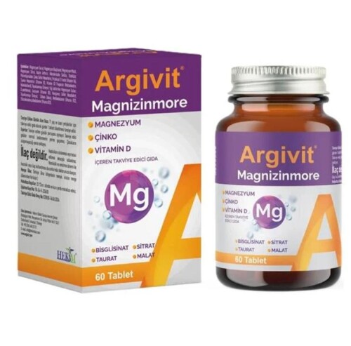 Argivit Magnizinmore 60 Tablet - Argivit