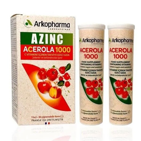 Arkopharma Azinc Acerola 30 Tablet - 1