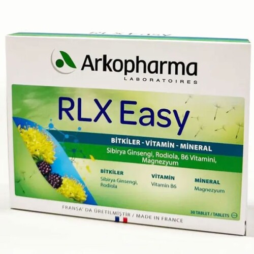 Arkopharma Rlx Easy 30 Tablet - Arkopharma
