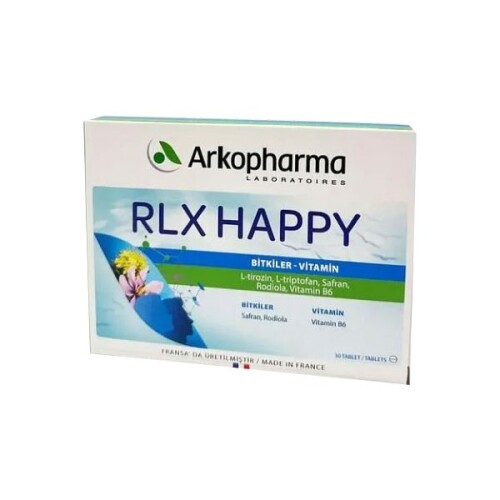 Arkopharma Rlx Happy 30 Tablet - Arkopharma