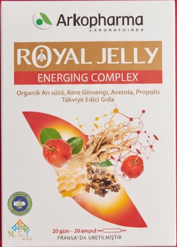 Arkopharma Royal Jelly Energing Complex 20 Ampul - 1