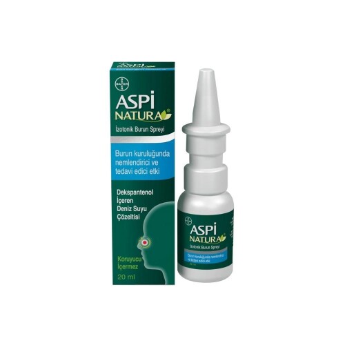 Aspi Natura İzotonik Burun Spreyi 20ml - Bayer