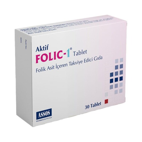 Assos Folic-1 30 Tablet - Assos