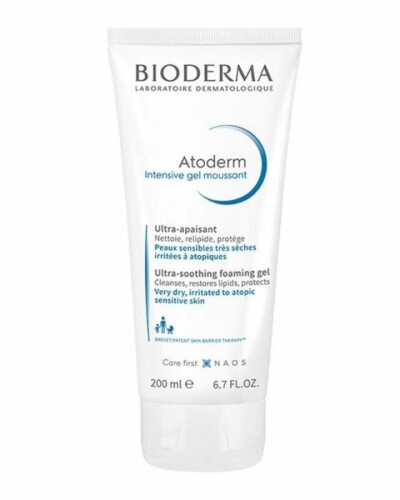 Atoderm Intensive Foaming Gel Atopiye Eğilimli Ciltler İçin Zengin İçerikli Temizleyici Jel 200ml - 1