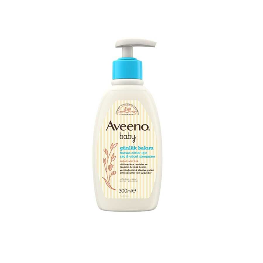 Aveeno Baby Günlük Bakım Saç ve Vücut Şampuanı 300ml - 1