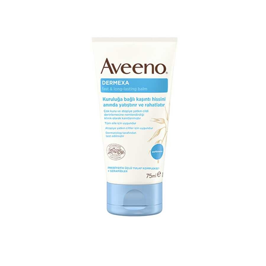 Aveeno Dermexa Fast & Long Lasting Itch Relief Balm 75ml - 1