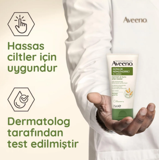 Aveeno Günlük Nemlendirici El Kremi 75 ml - 5