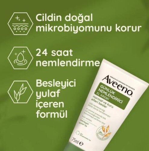 Aveeno Günlük Nemlendirici El Kremi 75 ml - 5