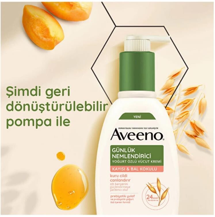 Aveeno Günlük Nemlendirici Vücut Kremi 300 ml - 3