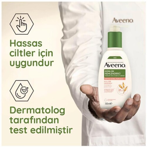 Aveeno Günlük Nemlendirici Vücut Kremi 300 ml - 4