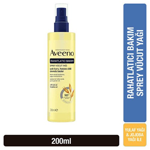 Aveeno Skin Relief Cilt Rahatlatıcı Vücut Yağı Spreyi 200 ml - 2