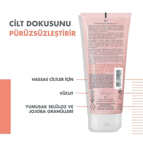 Avene Body Hassas Ciltler için Vücut Peeling 200 ml - 3