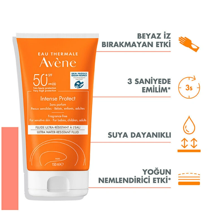 Avene Intense Protect SPF50+ Fluid Ultra Güneş Kremi 150 ml - 2