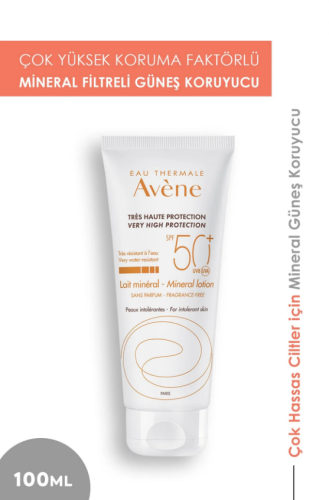 Avene Lait Spf 50 Mineral Lotion (Mineral Güneş Losyonu) 100ml - 2