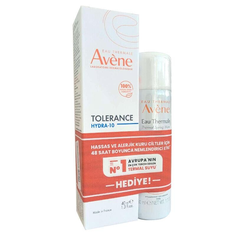 Avene Tolerance Hydra 10 Cream 40 ml + Termal Su 50 ml - 1