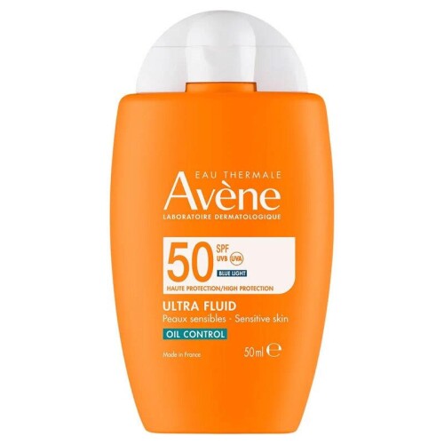 Avene Ultra Fluide Oil Control SPF50+ Hassas Ciltler İçin Matlaştırıcı Güneş Koruyucu 50 ml - Avene