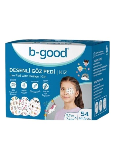 B Good Desenli Kız Göz Pedi 54 Adet - B-Good