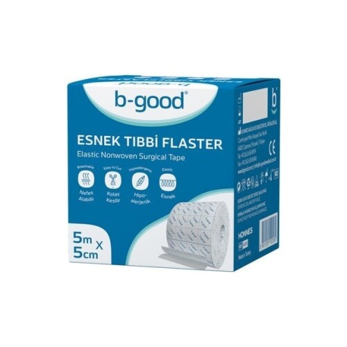 B Good Flaster Fix Esnek 5mt X 5cm - B-Good
