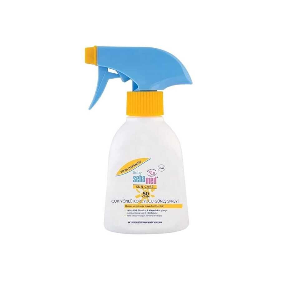 Baby Hassas Ciltler İçin Çok Yönlü Koruyucu SPF50 Güneş Spreyi 200ml - 1