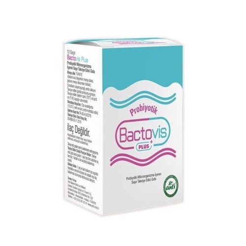 Bactovis Plus+ Probiyotik Takviye Edici Gıda 10 Saşe - Anti Naturel